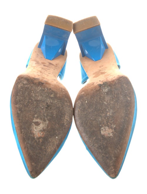 Tibi Suede Slingback Pumps