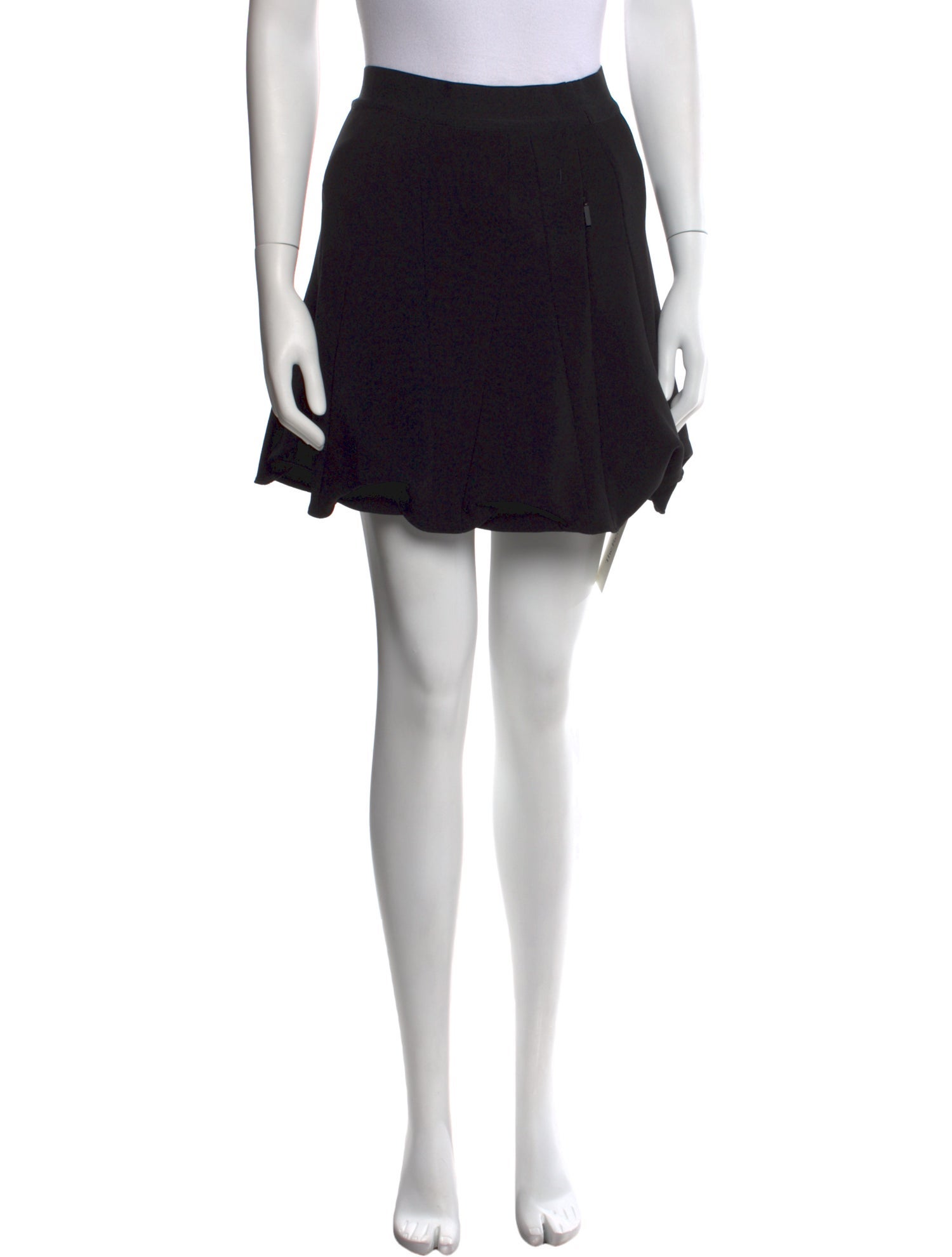 Tibi Ruffle Embellishment Mini Skirt