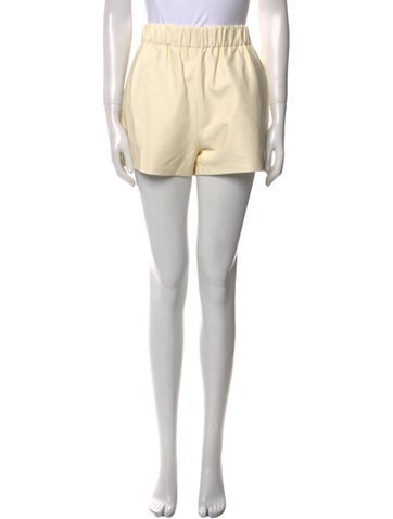 Tibi Shorts Leather Mini XS