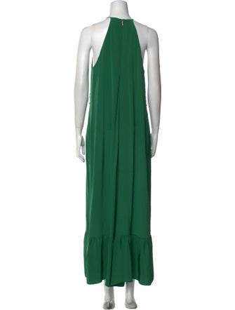 Tibi Silk Crew Neck Jumpsuit