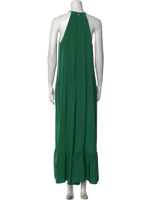 Tibi Silk Crew Neck Jumpsuit