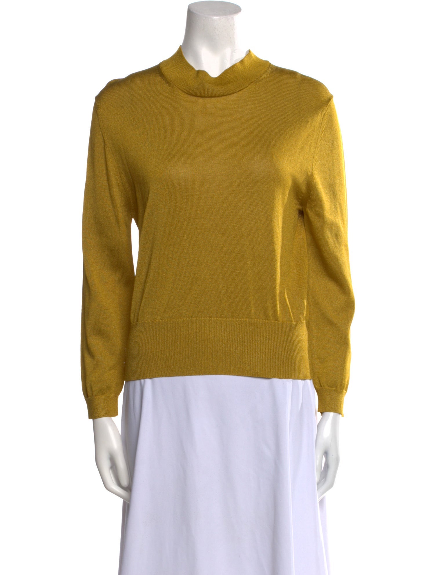 Tibi Cowl Neck Long Sleeve Sweatshirt