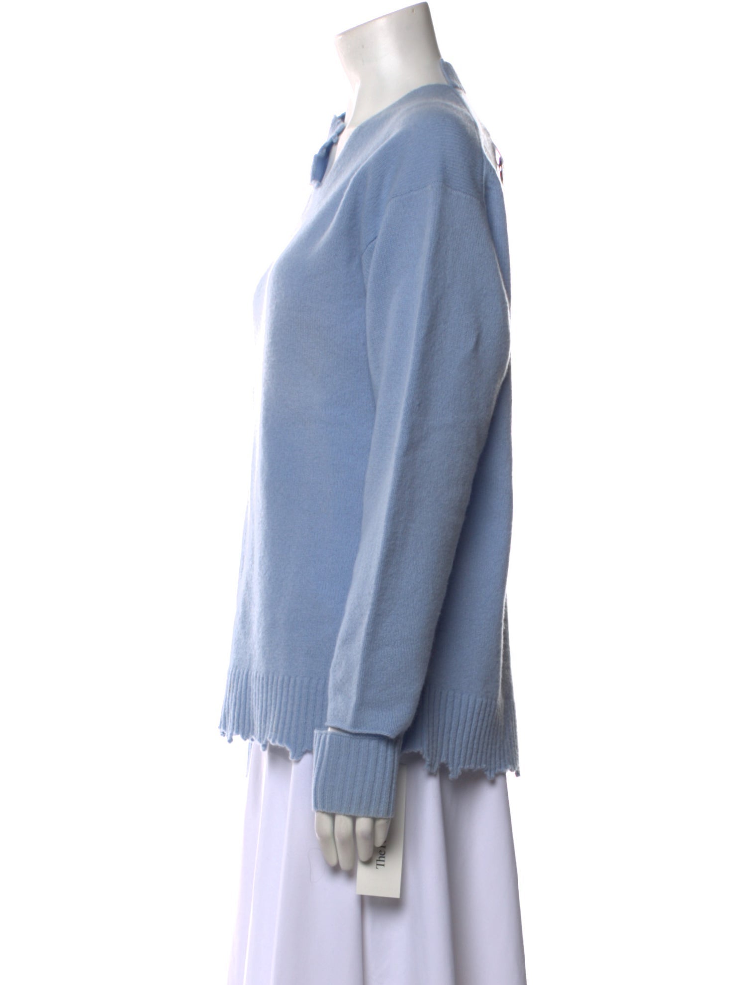 Tibi Lambswool V-Neck Sweater