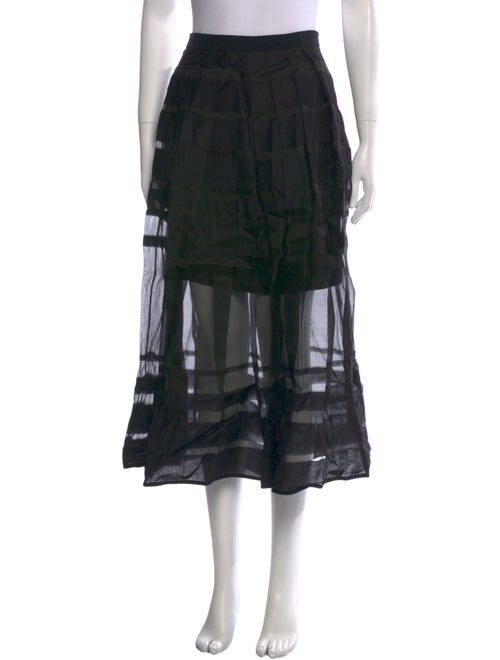Tibi Midi Length Skirt
