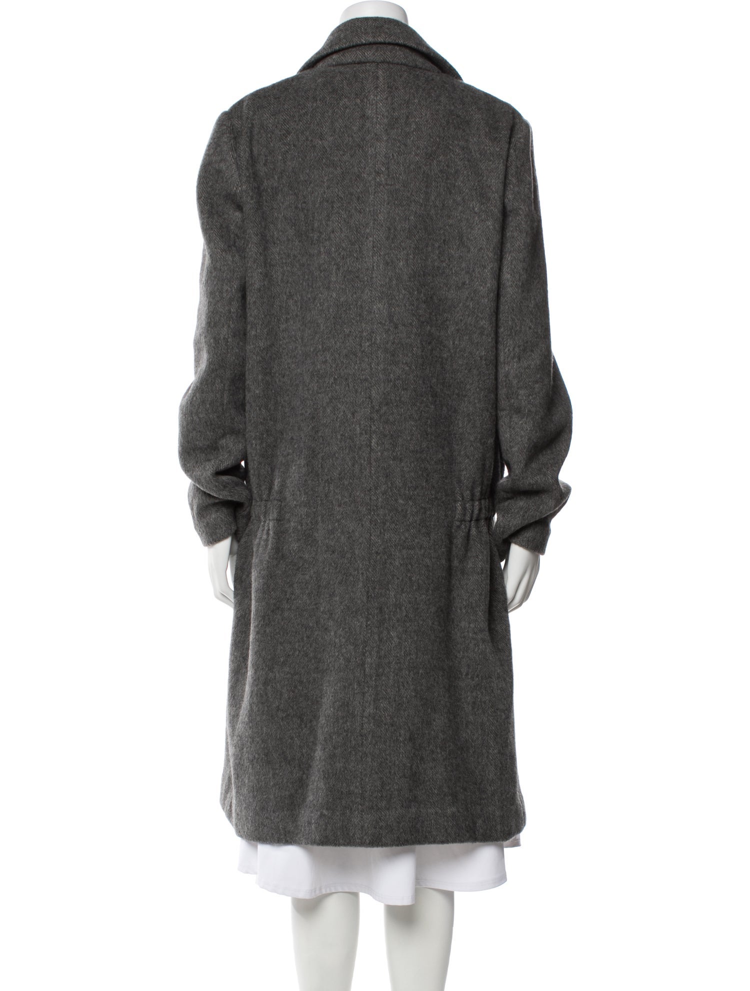 Tibi Wool Trench Coat