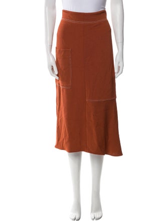 Tibi Midi Length Skirt