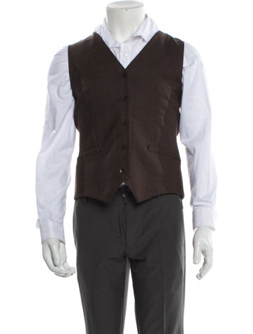 Tibi Suiting Virgin Wool Suit Vest S