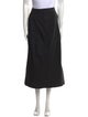 Tibi Pleated Accents Midi Length Skirt