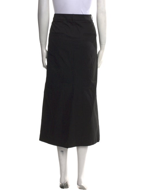 Tibi Pleated Accents Midi Length Skirt