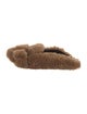 Tibi Shearling Mules