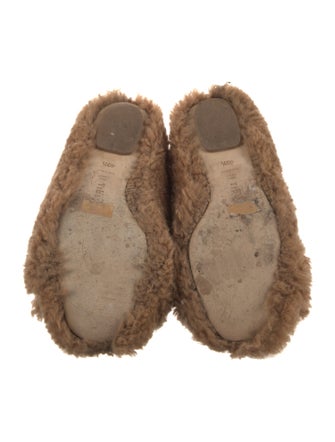 Tibi Shearling Mules