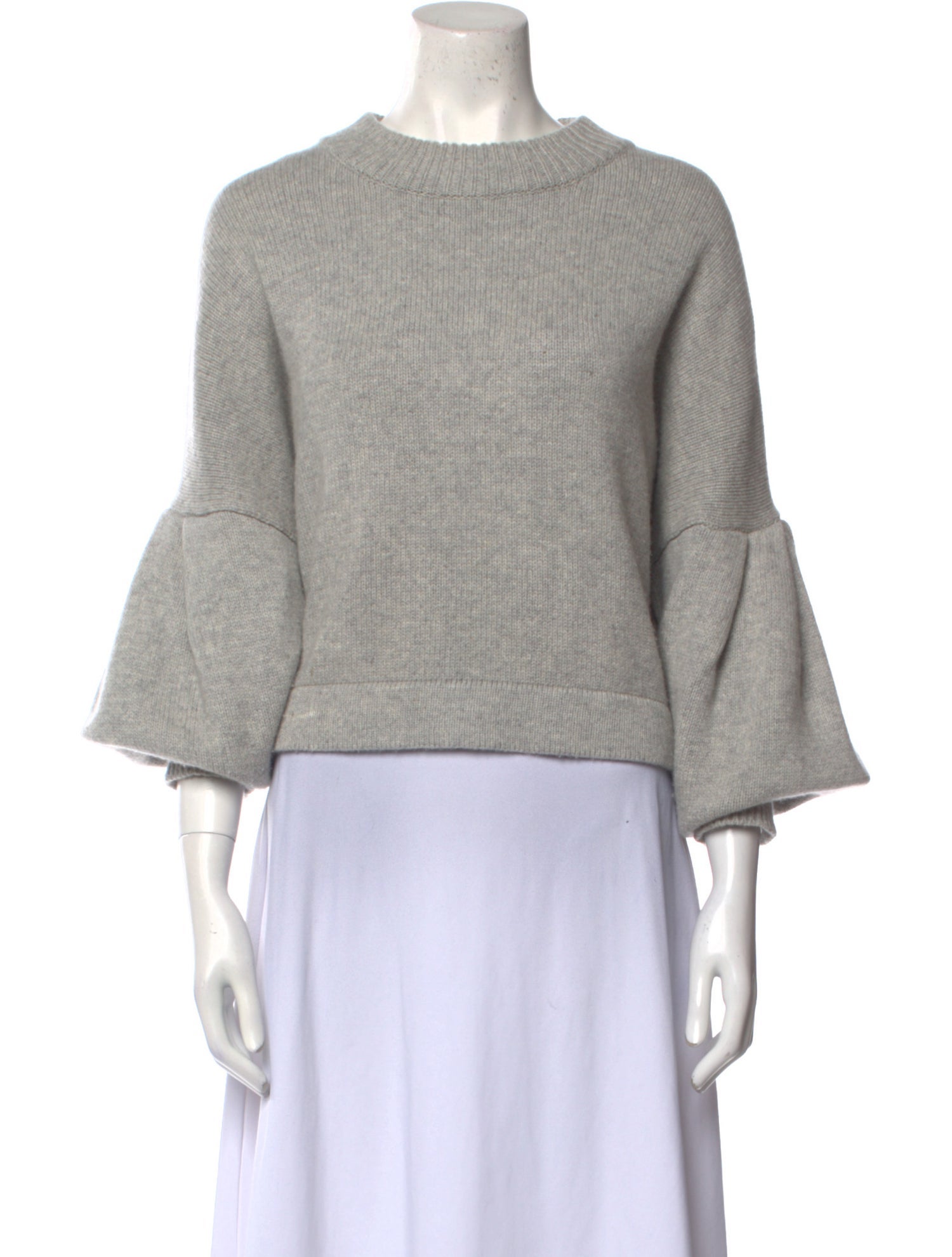 Tibi Cashmere Crew Neck Sweater