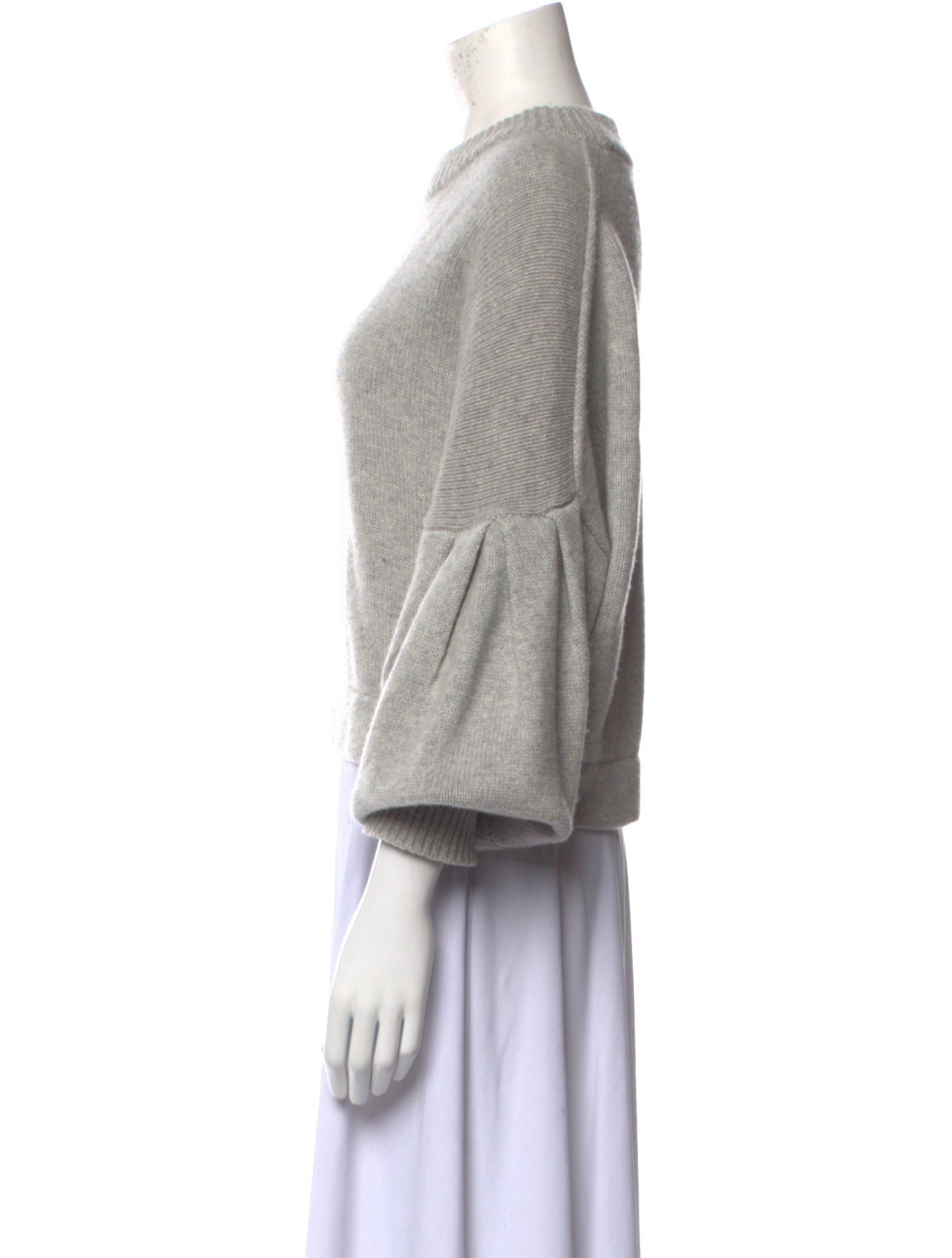 Tibi Cashmere Crew Neck Sweater