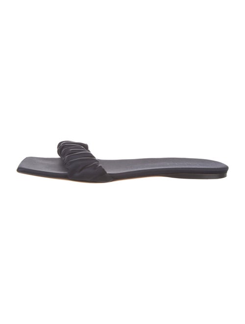 Tibi Leather Slides
