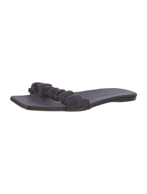 Tibi Leather Slides
