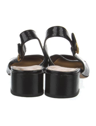 Tibi Leather Slingback Pumps