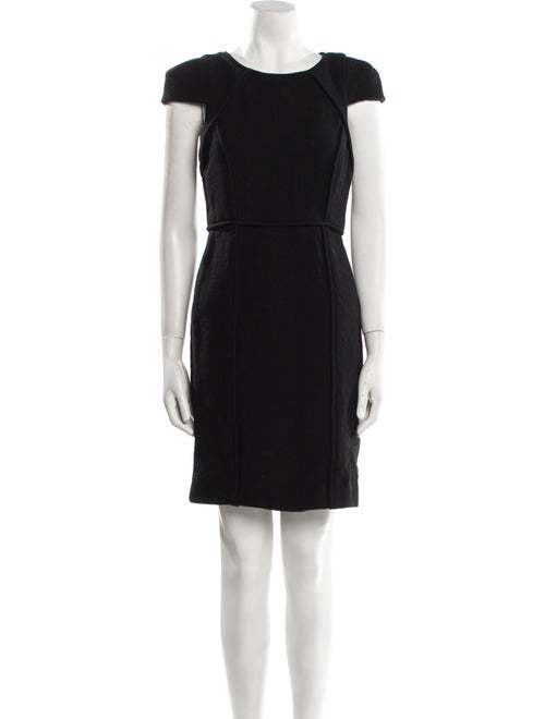 Tibi Virgin Wool Knee-Length Dress