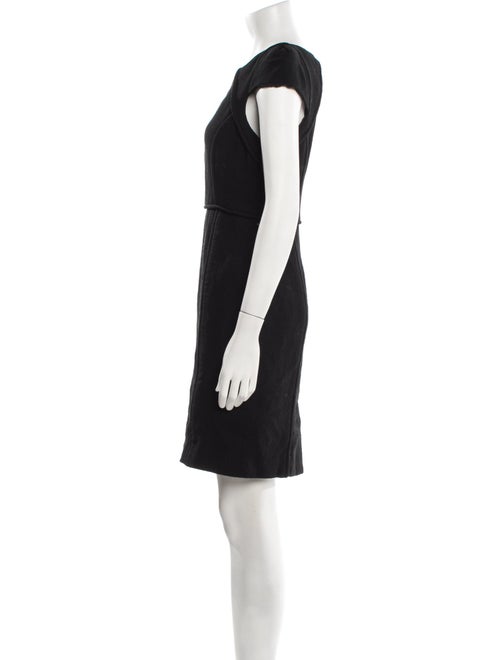 Tibi Virgin Wool Knee-Length Dress