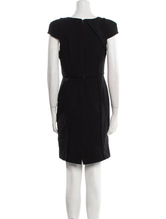 Tibi Virgin Wool Knee-Length Dress