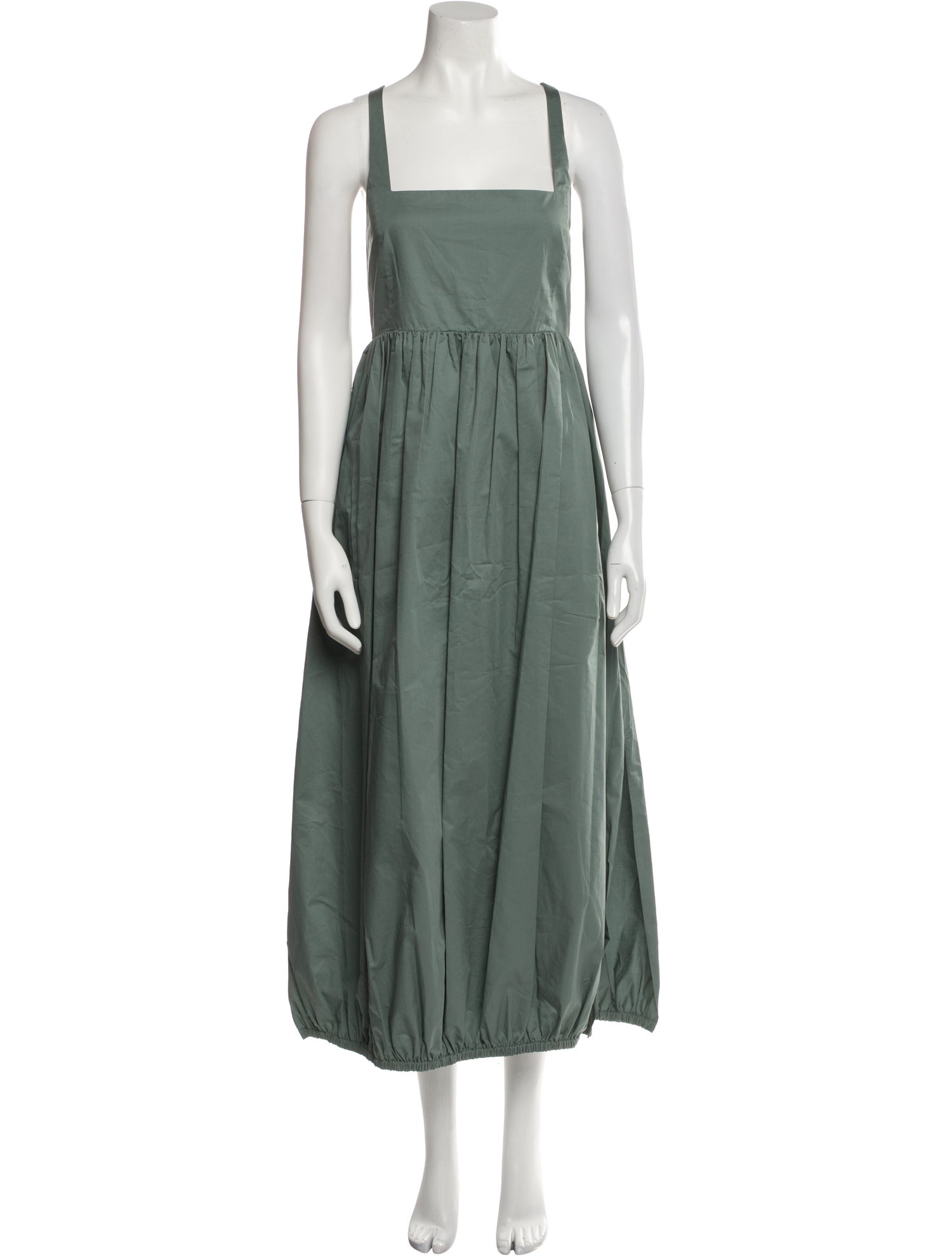 Tibi Square Neckline Long Dress w/ Tags