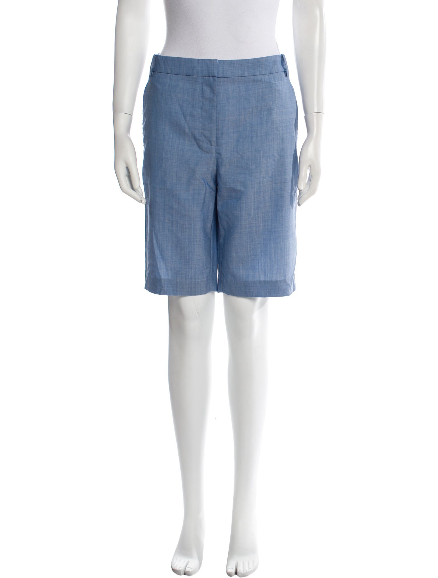 Tibi Wool Knee-Length Shorts