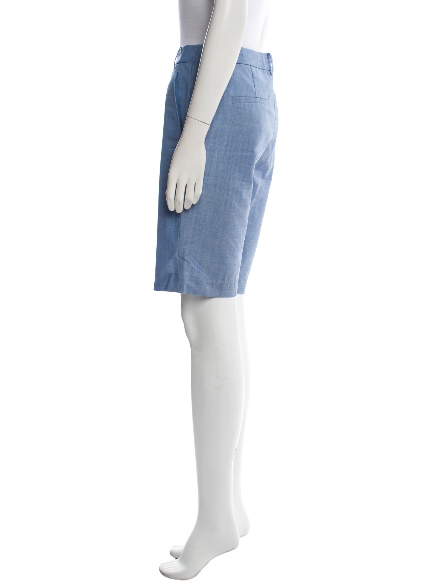 Tibi Wool Knee-Length Shorts