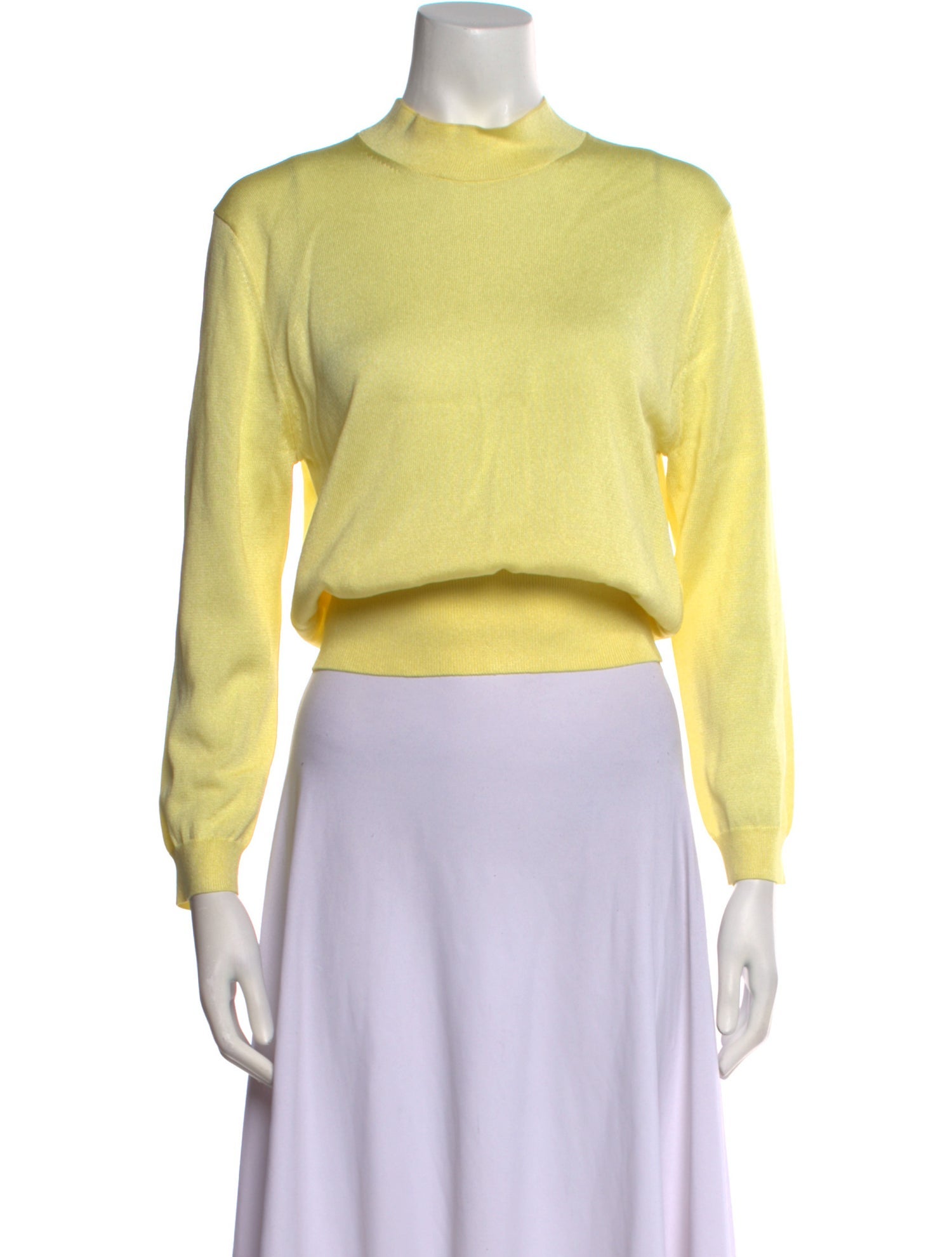 Tibi Mock Neck Sweater