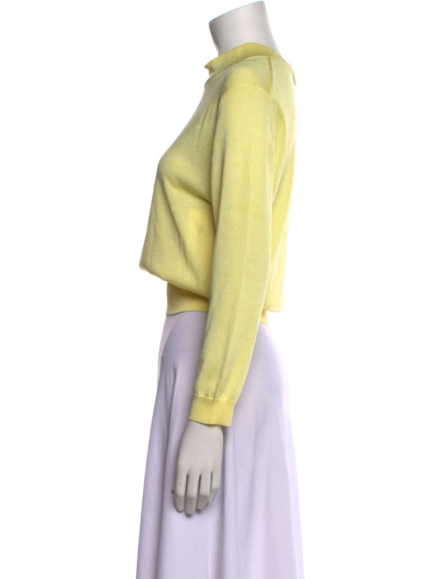 Tibi Mock Neck Sweater