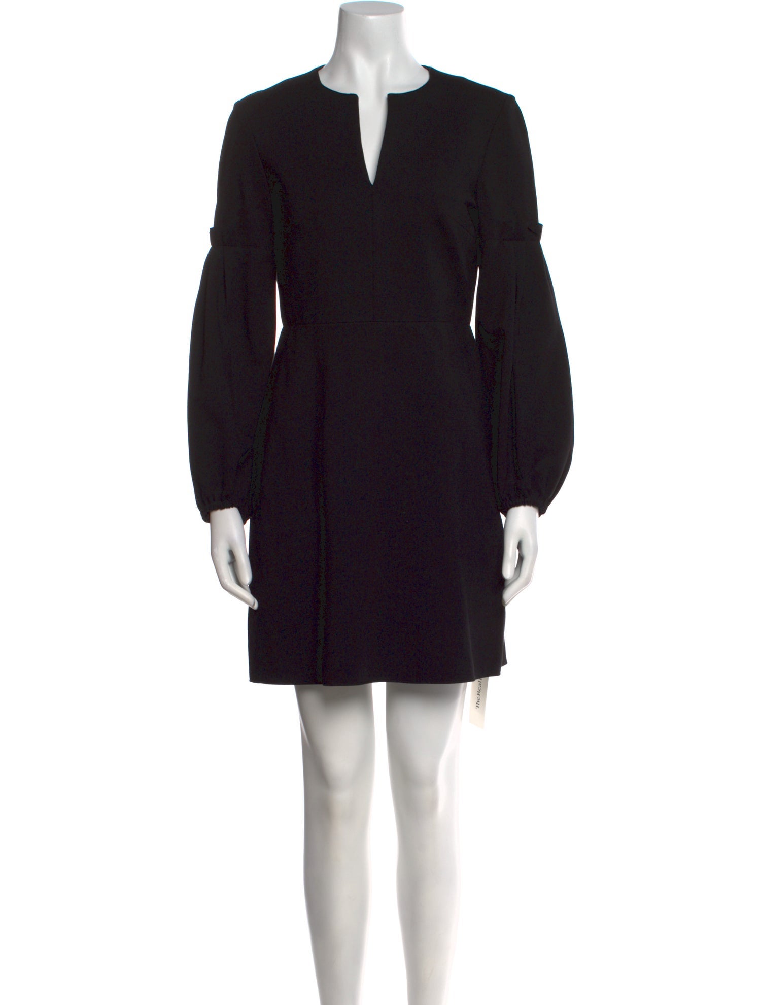 Tibi V-Neck Mini Dress