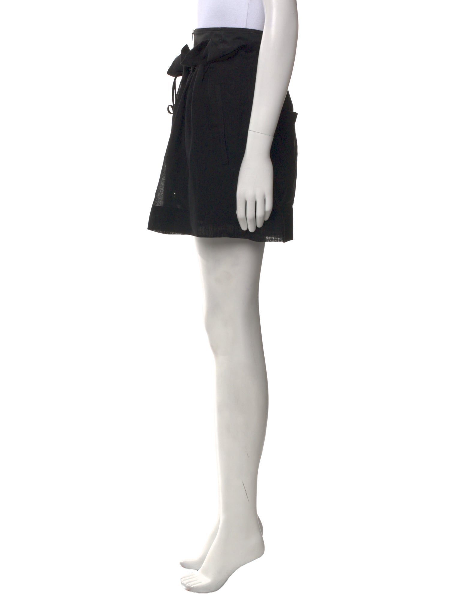 Tibi Wool Mini Shorts