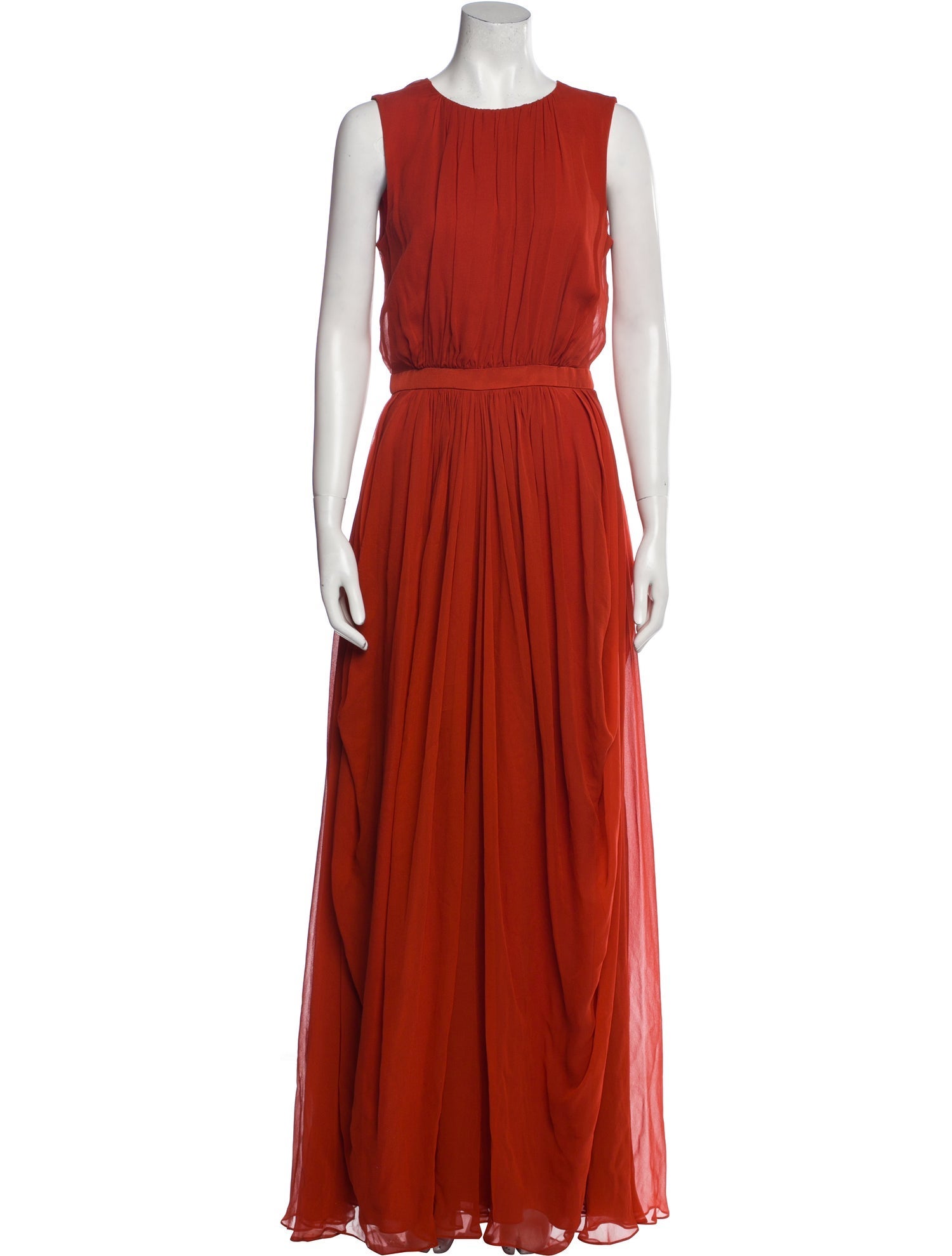 Tibi Silk Long Dress