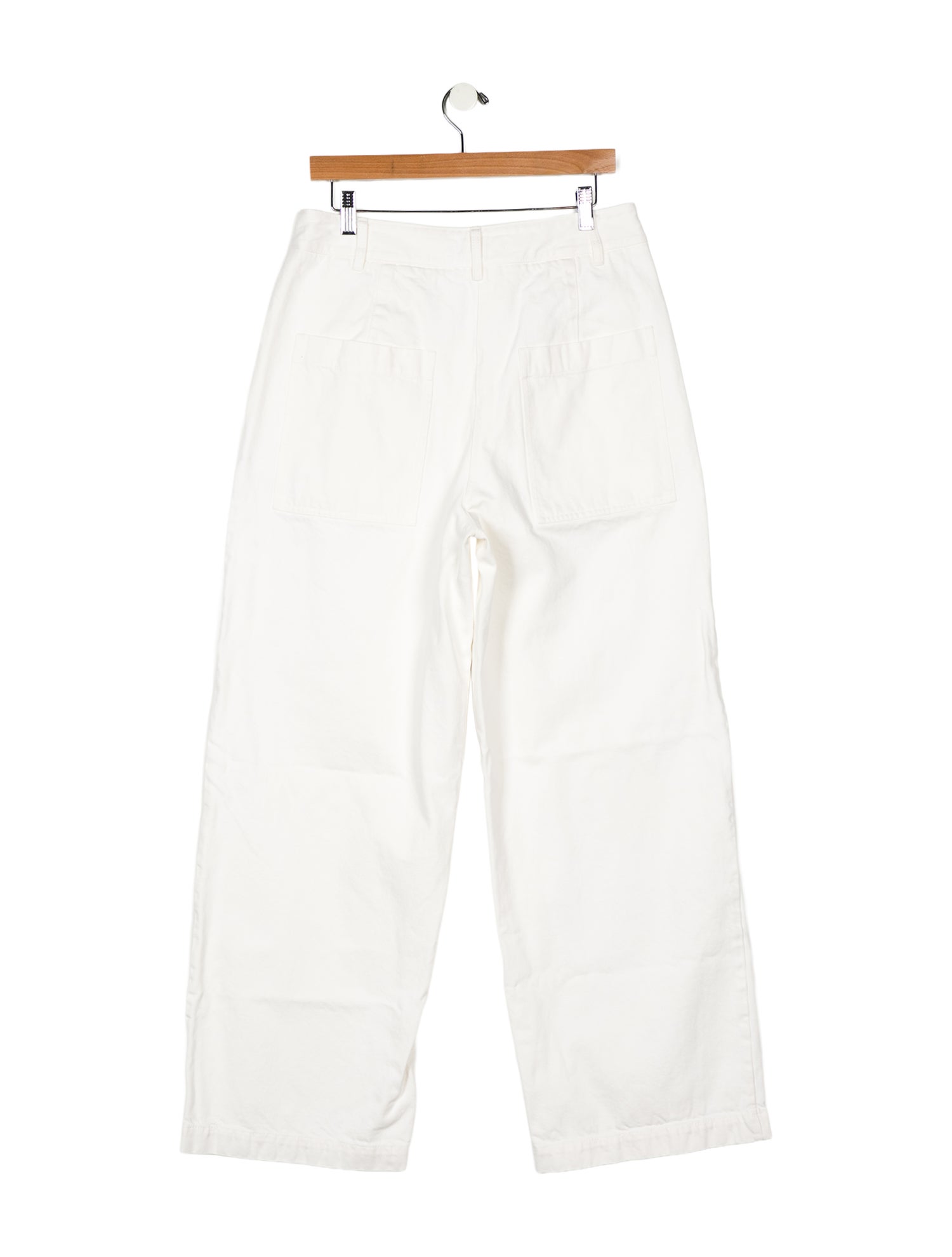 Tibi High-Rise Wide Leg Jeans