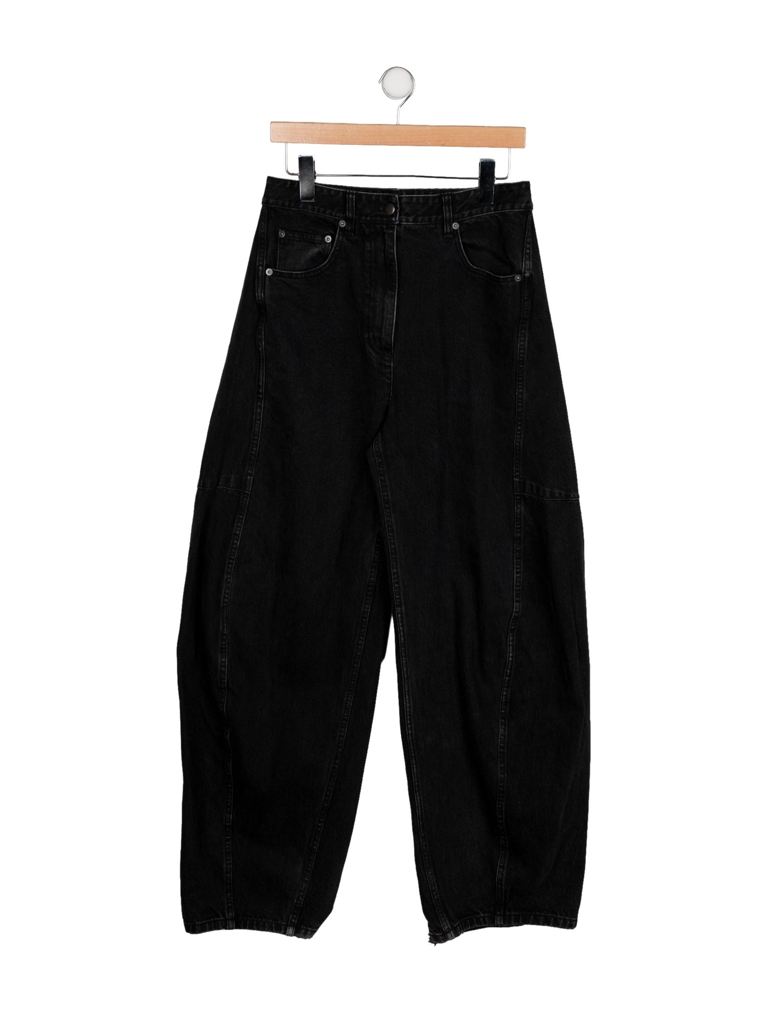 Tibi High-Rise Wide Leg Jeans