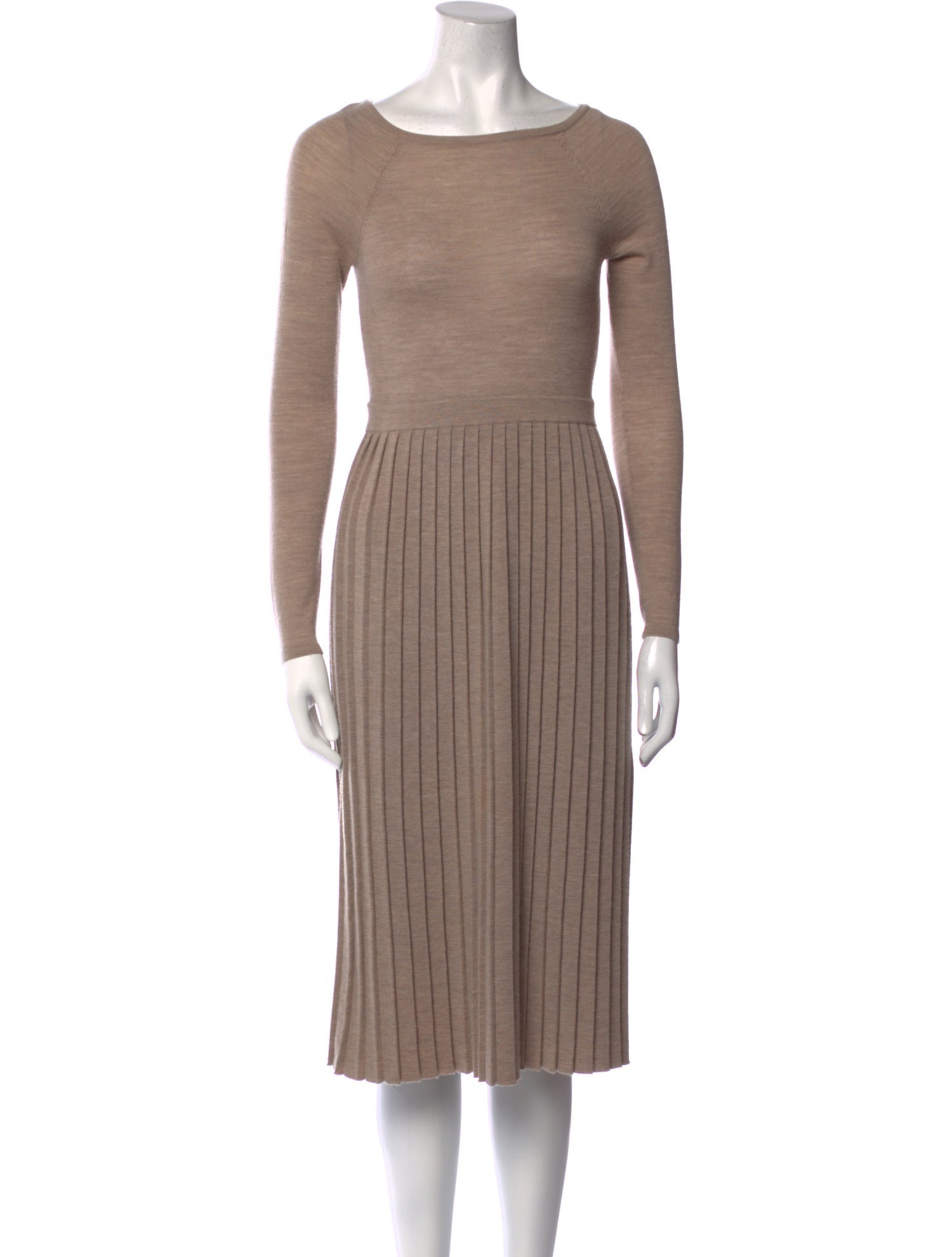 Tibi Merino Wool Midi Length Dress