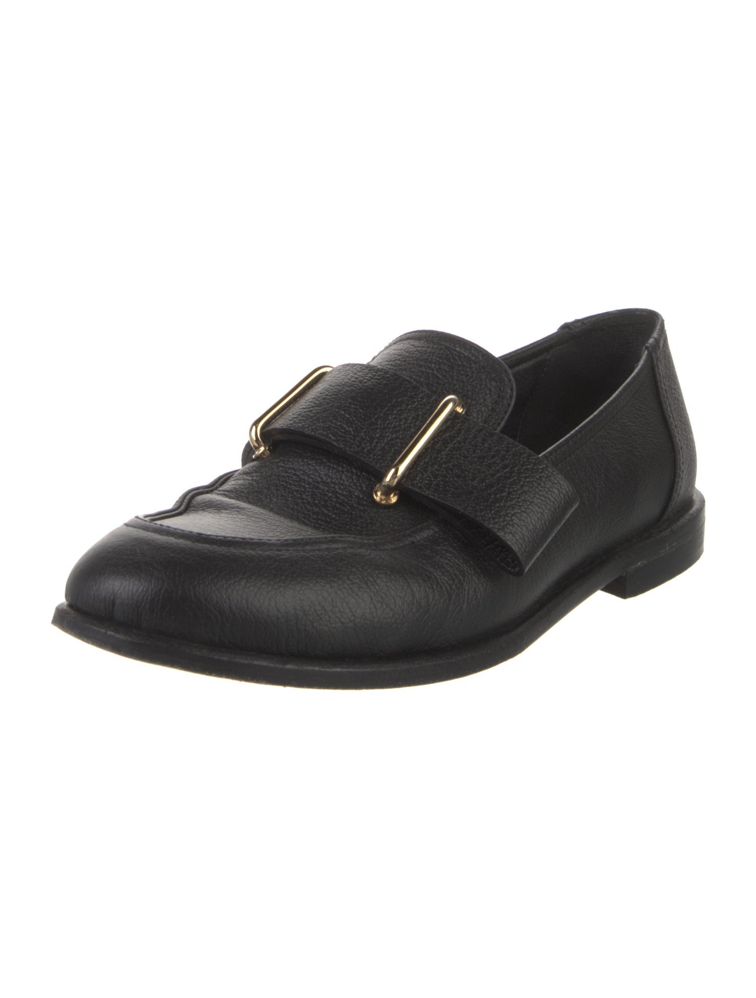 Tibi Leather Loafers