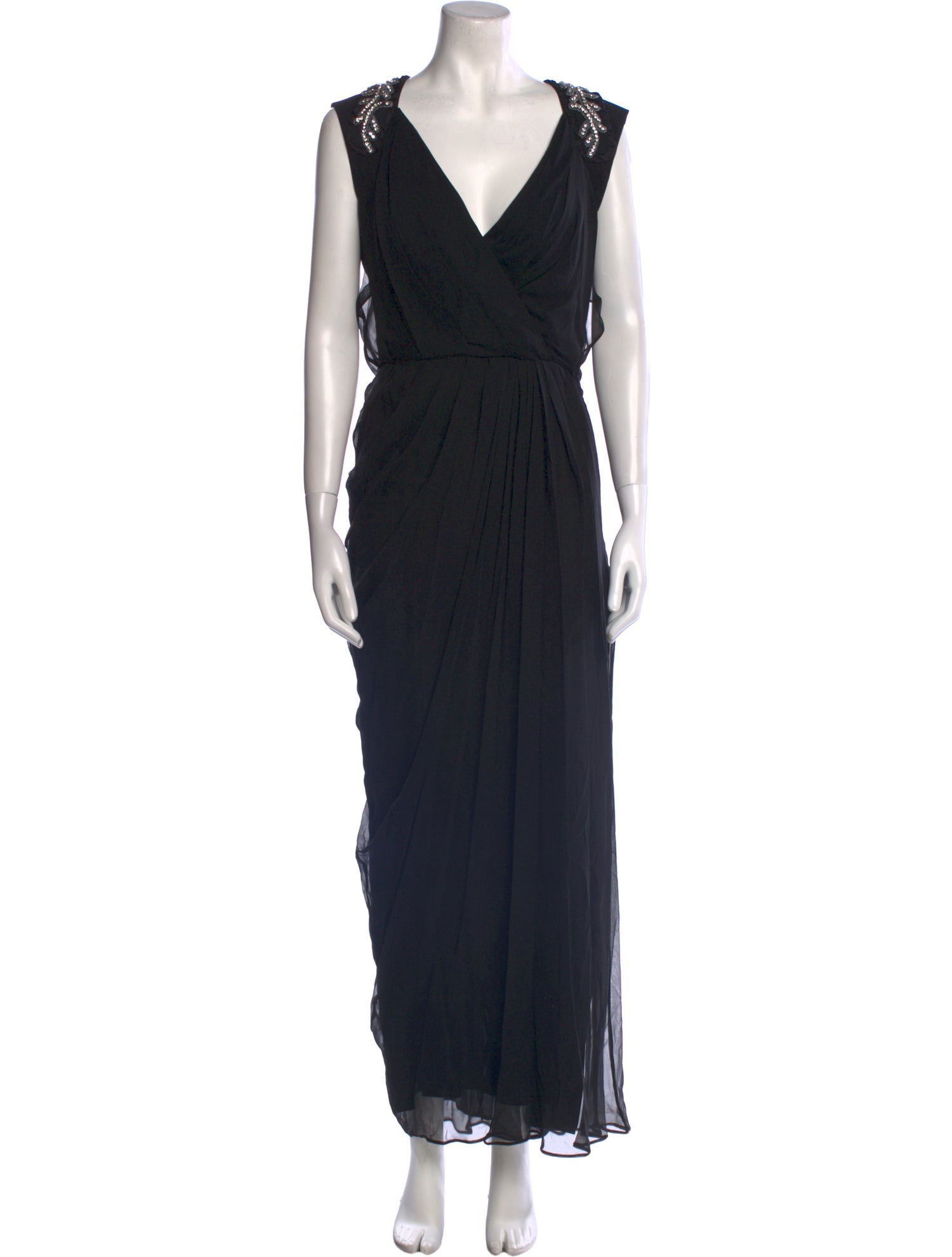 Tibi Silk Long Dress