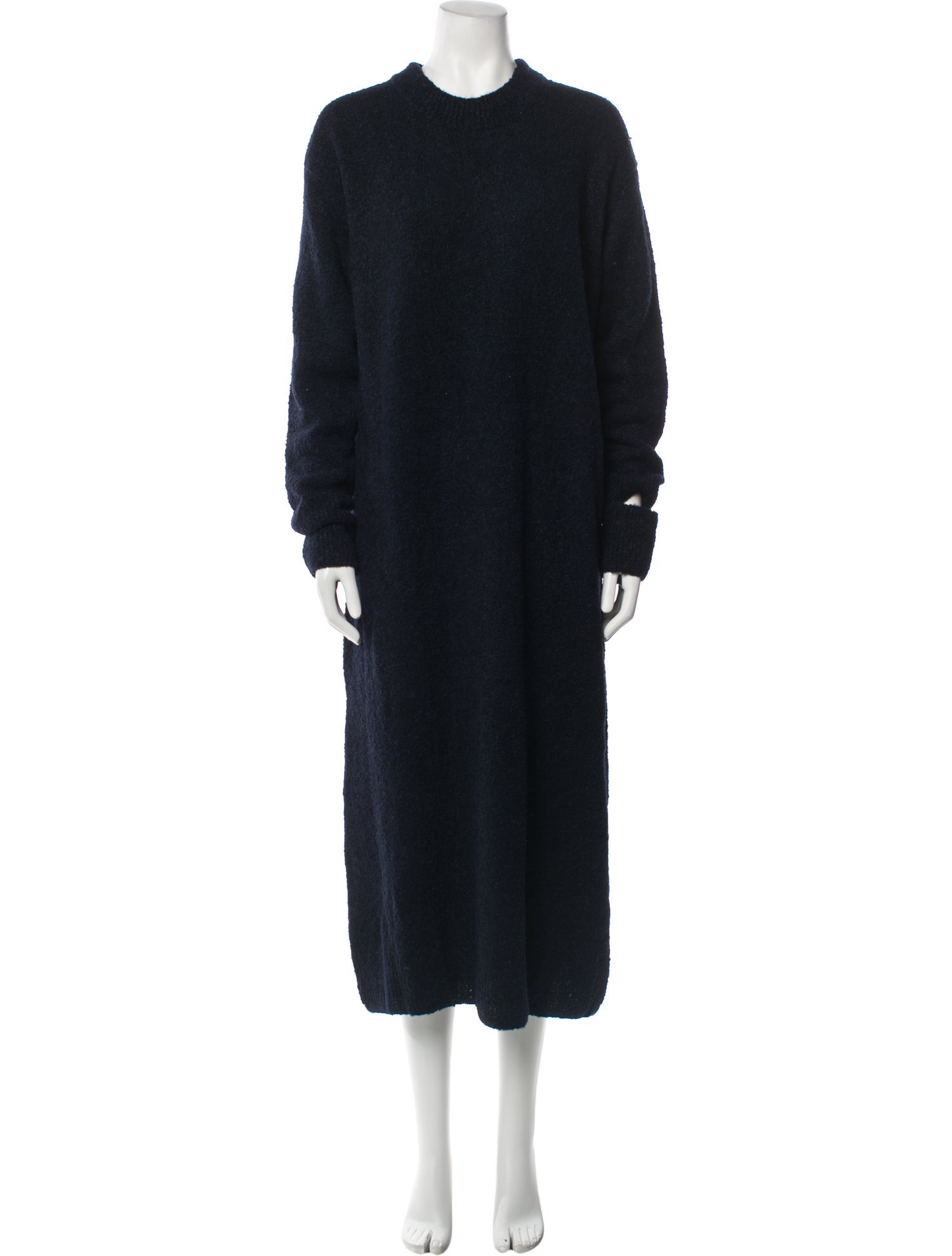 Tibi Alpaca Midi Length Dress