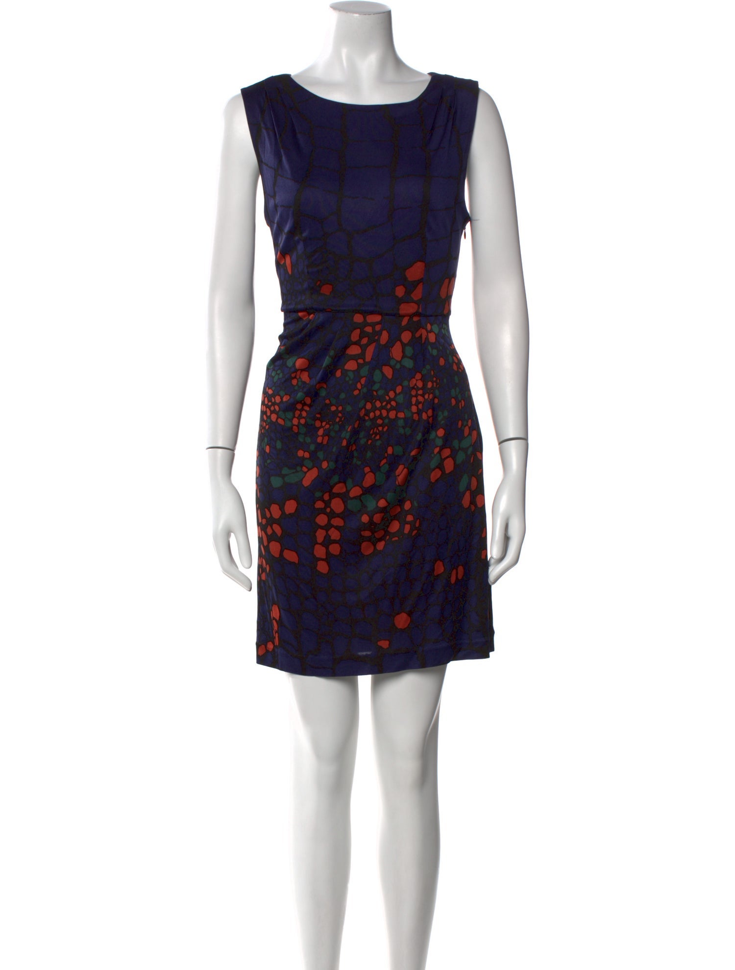 Tibi Printed Mini Dress
