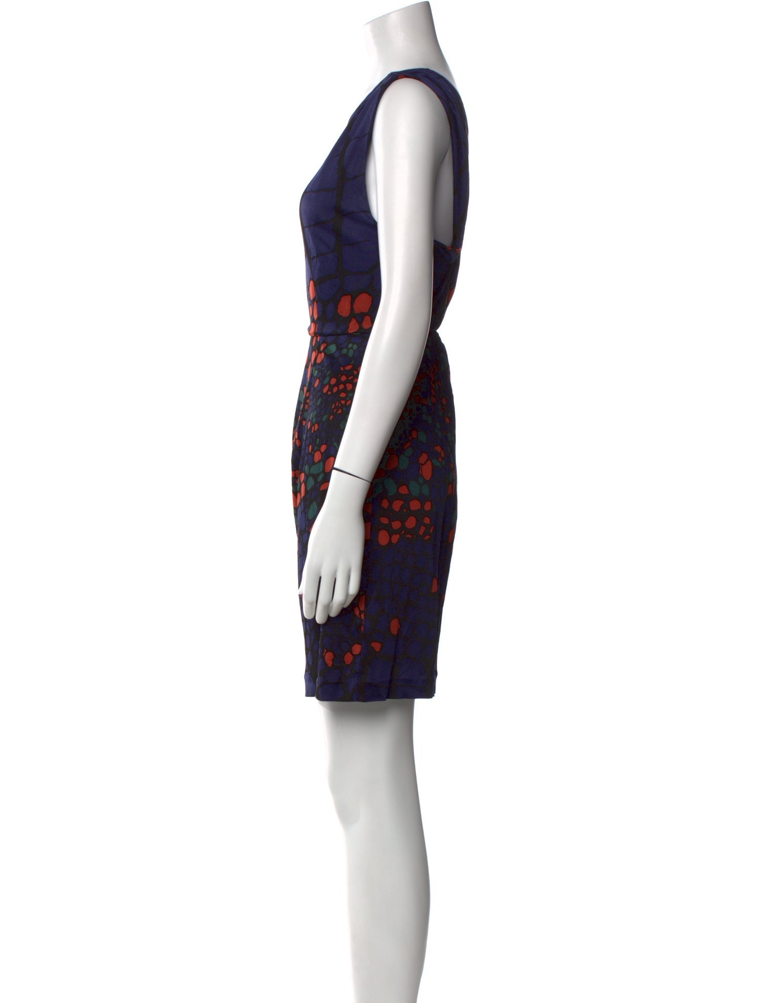 Tibi Printed Mini Dress