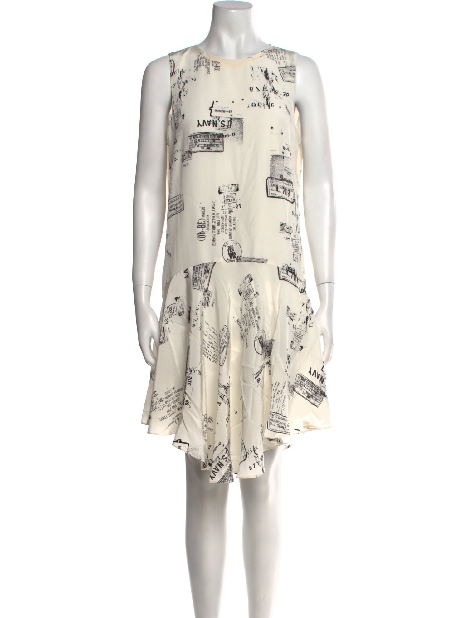 Tibi Silk Knee-Length Dress