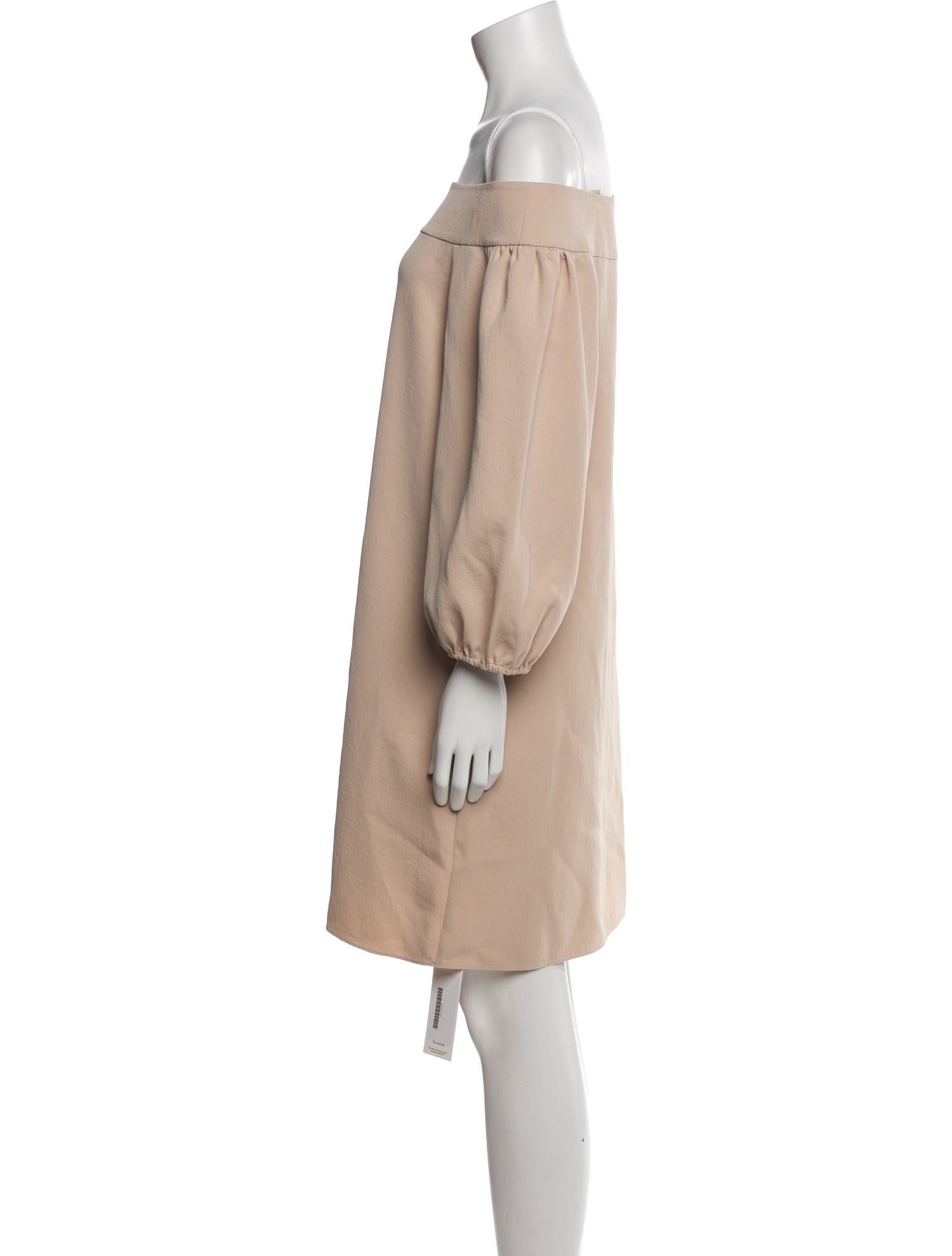 Tibi Off-The-Shoulder Mini Dress