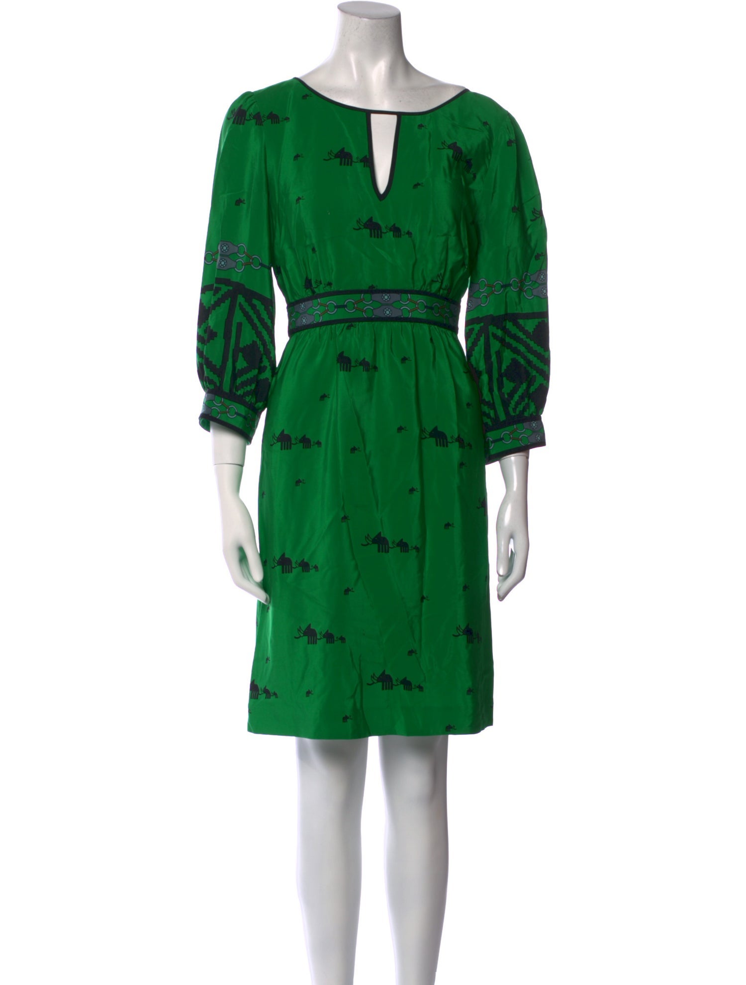 Tibi Silk Mini Dress