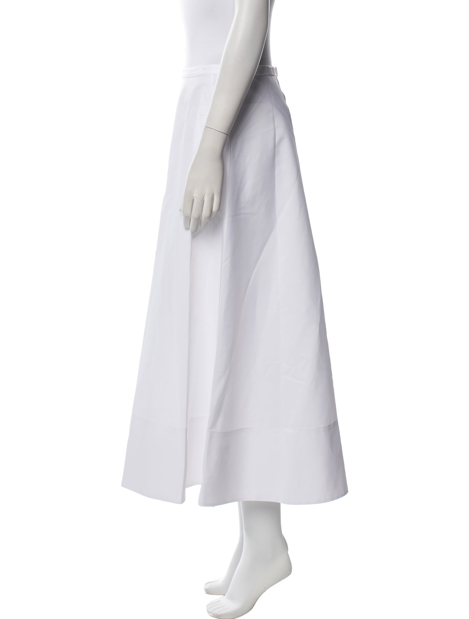 Tibi Nylon Midi Length Skirt