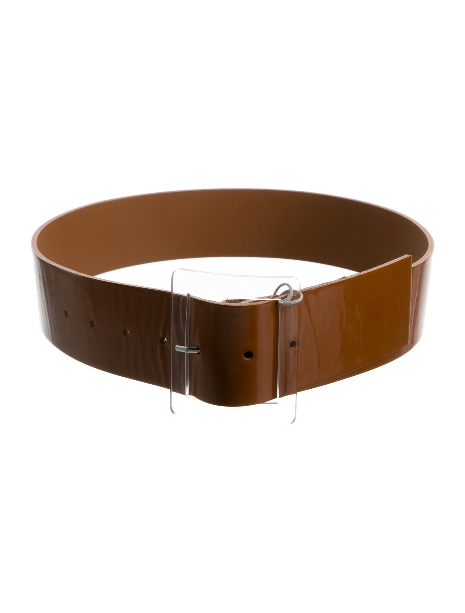 Tibi Patent Leather Waist Belt