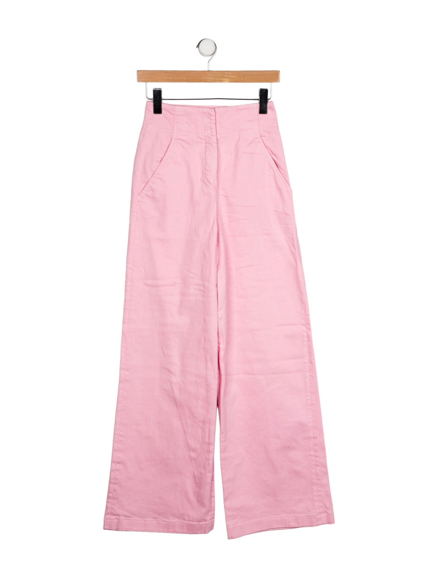 Tibi High-Rise Wide Leg Jeans