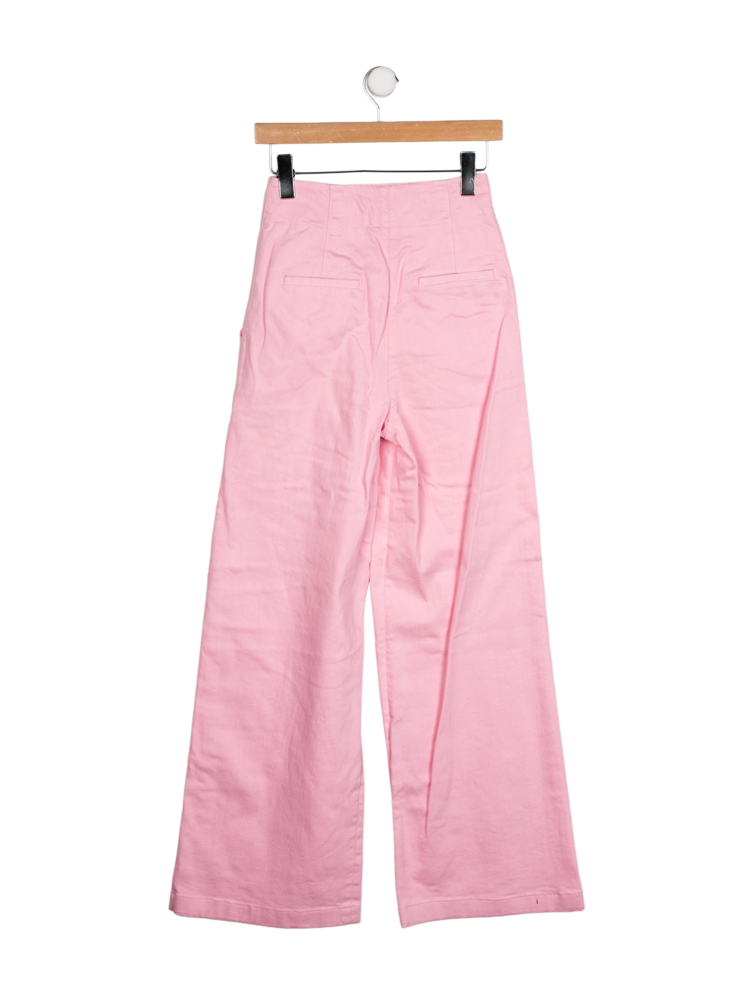 Tibi High-Rise Wide Leg Jeans