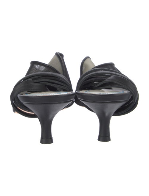 Tibi Mesh Slingback Pumps