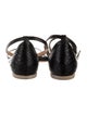 Tibi Leather Slides