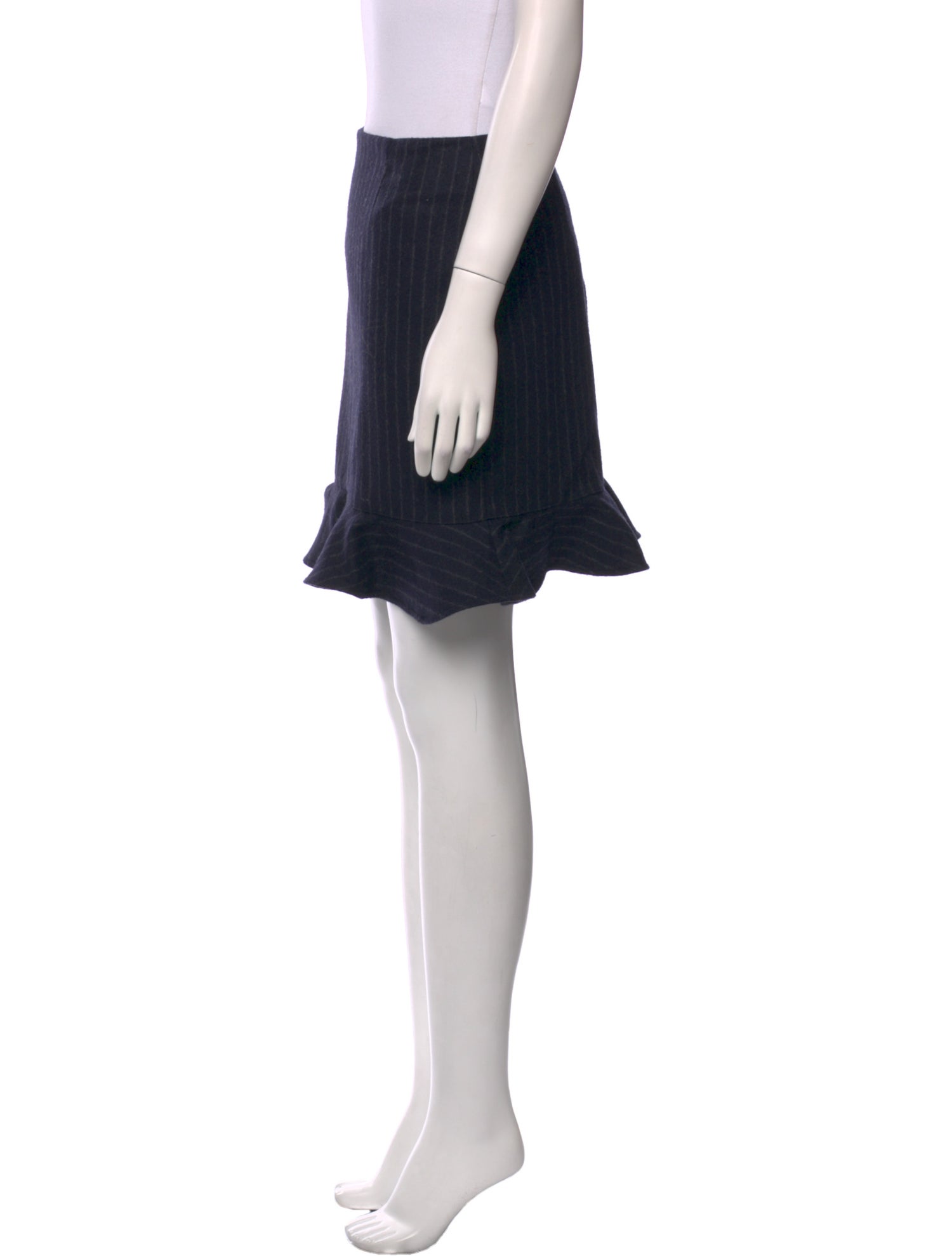 Tibi Wool Mini Skirt