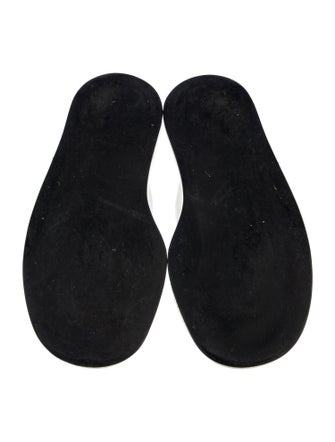 Tibi Patent Leather Slides